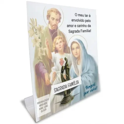 Kit Cartão Altar + Imagem da Sagrada Família, M1