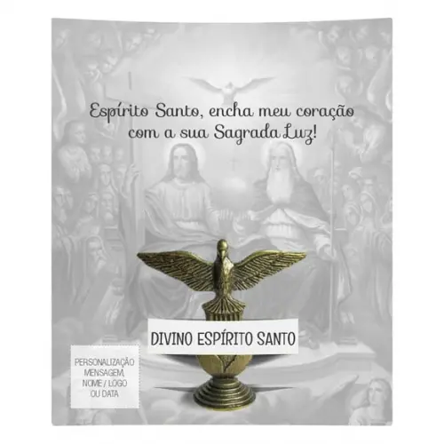 Kit Cartão Altar + Imagem de Divino Espírito Santo, M1