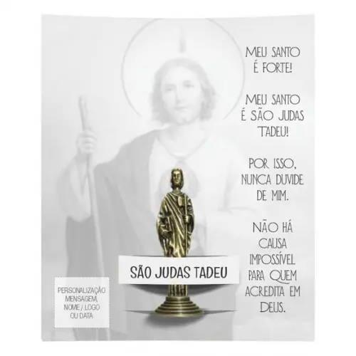 Kit Cartão Altar + Imagem de São Judas Tadeu, M2