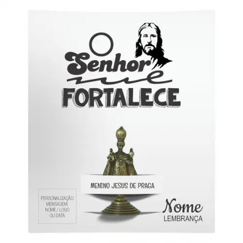 Kit Cartão Altar + Imagem do Menino Jesus de Praga, M1