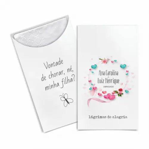 Lágrimas de Alegria, personalizada