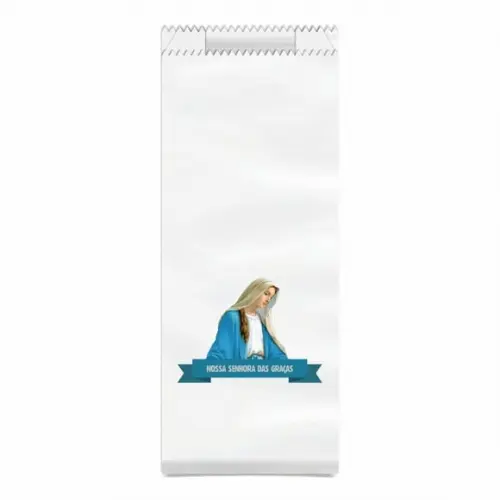 N.sra. das Graças - Saquinho Kraft Simples Personalizado