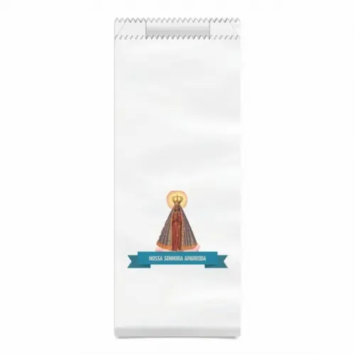 N.sra. Aparecida - Saquinho Kraft Simples Personalizado