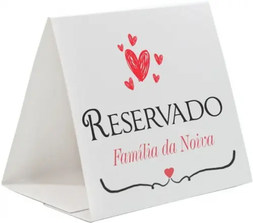 Prisma / Marcador de mesa personalizado