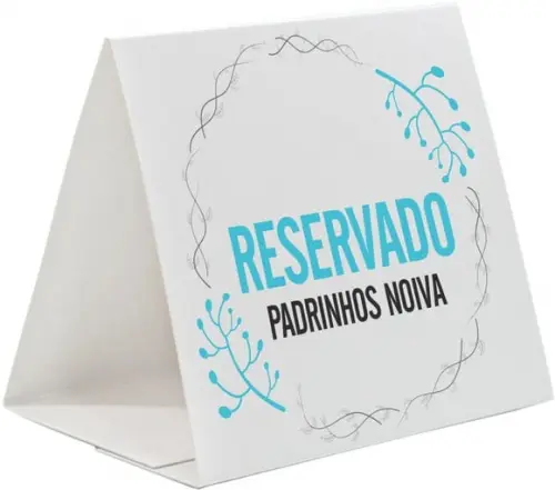 Prisma / Marcador de mesa personalizado