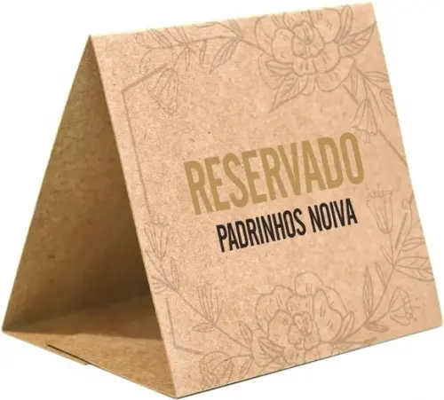 Prisma / Marcador de mesa personalizado