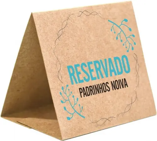 Prisma / Marcador de mesa personalizado