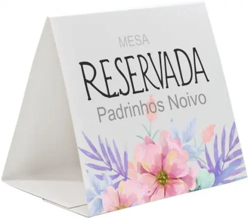 Prisma / Marcador de mesa personalizado