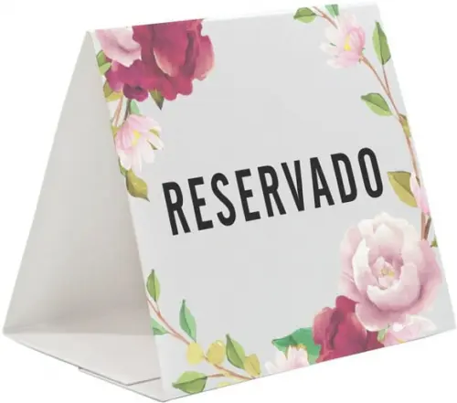 Prisma / Marcador de mesa personalizado