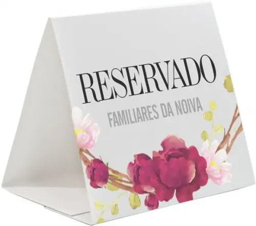 Prisma / Marcador de mesa personalizado