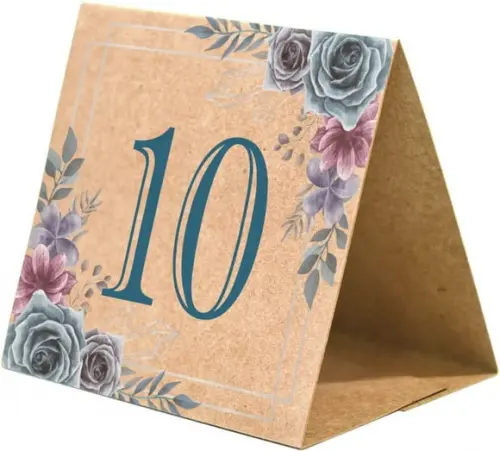Prisma / Marcador de mesa personalizado