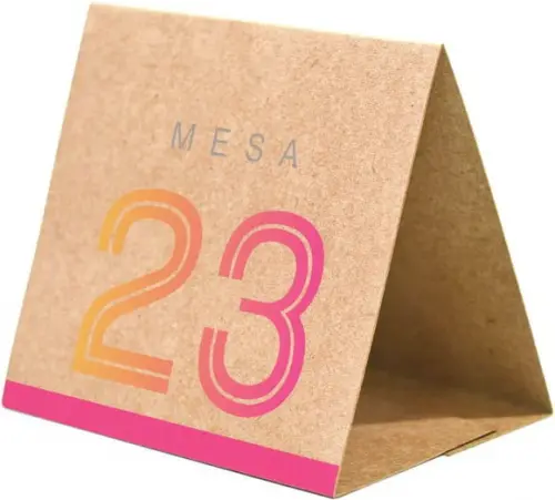 Prisma / Marcador de mesa personalizado festas