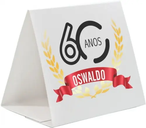 Prisma / Marcador de mesa personalizado festas