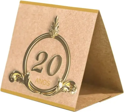 Prisma / Marcador de mesa personalizado festas