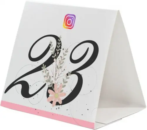 Prisma / Marcador de mesa personalizado festas