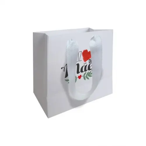 Sacolinha com Alça, Dia das Mães, Personalizada. Mod.06.
