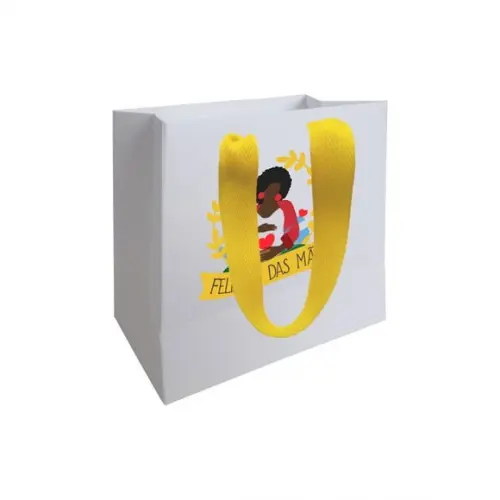 Sacolinha com Alça, Dia das Mães, Personalizada. Mod.05.