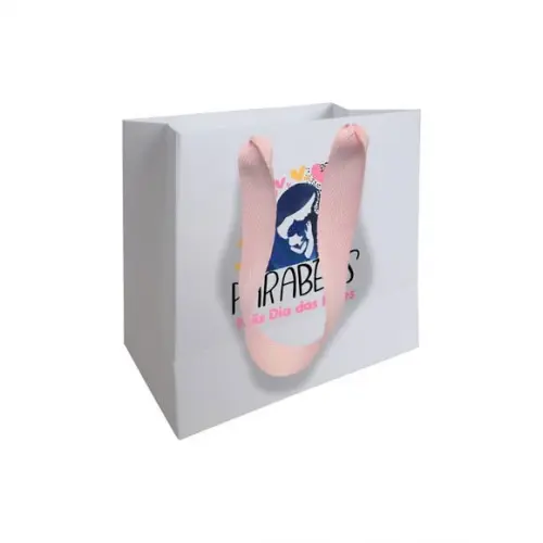 Sacolinha com Alça, Dia das Mães, Personalizada. Mod.09.