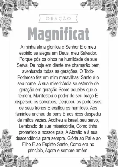 Santinho Magnificat. Pcte c/ 250 Unids