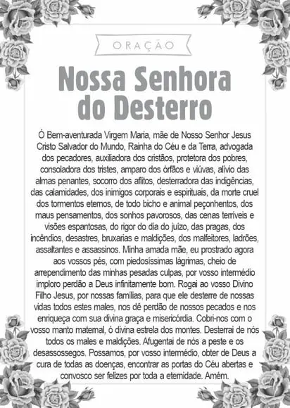 Santinho Nossa Senhora do Desterro. Pcte c/ 250 Unids