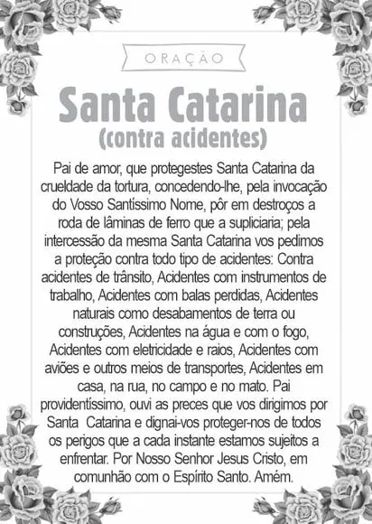 Santinho Santa Catarina. Pcte c/ 250 Unids
