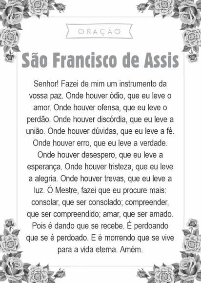 Santinho São Francisco de Assis. Pcte c/ 250 Unids