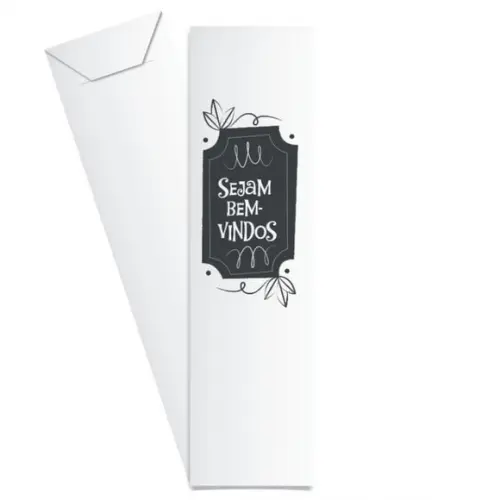 SAQUINHO DE PAPEL PORTA TALHERES PERSONALIZADO