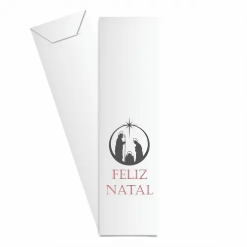 SAQUINHO DE PAPEL PORTA TALHERES PERSONALIZADO NATAL