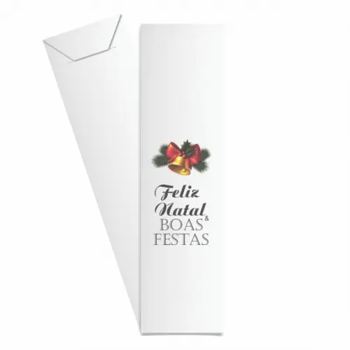 SAQUINHO DE PAPEL PORTA TALHERES PERSONALIZADO NATAL