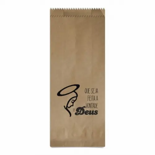 Saquinho Kraft Simples Personalizado - Seja Feita a Vontade