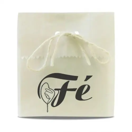 SAQUINHO PAPEL PERSONALIZADO - FÉ