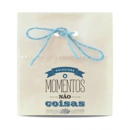 SAQUINHO PAPEL PERSONALIZADO - MOMENTOS & COISAS