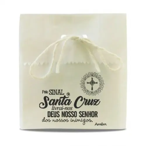 SAQUINHO PAPEL PERSONALIZADO - SANTA CRUZ
