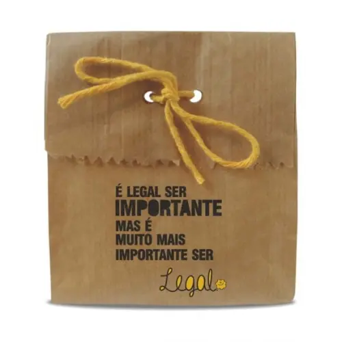 SAQUINHO PAPEL PERSONALIZADO - SER LEGAL