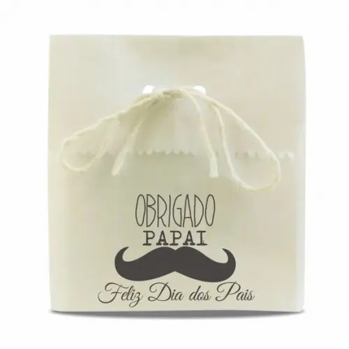 Saquinho Papel Personalizado Dia dos Pais
