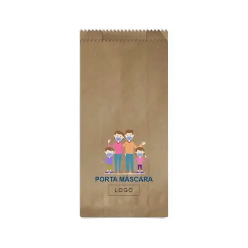 SAQUINHO PORTA MÁSCARA PERSONALIZADO