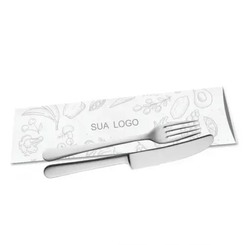 Saquinho porta talher personalizado