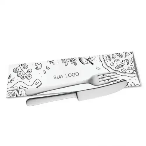 Saquinho porta talher personalizado