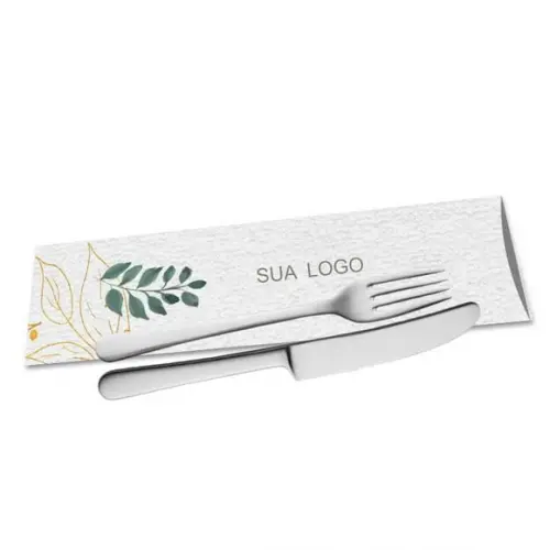 Saquinho porta talher personalizado