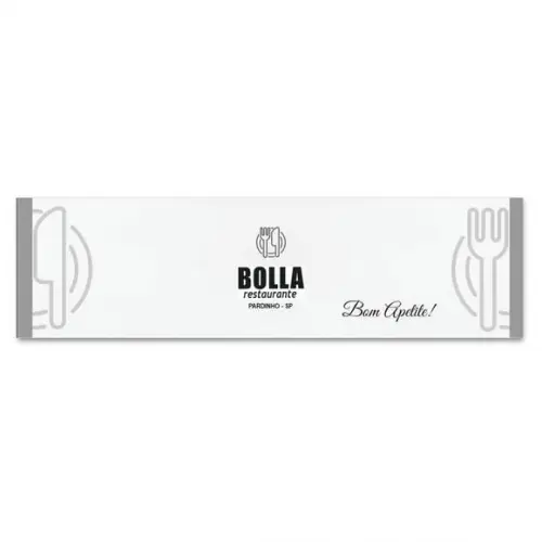 Saquinho porta talher personalizado