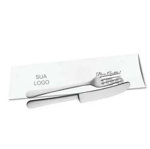 Saquinho porta talher personalizado