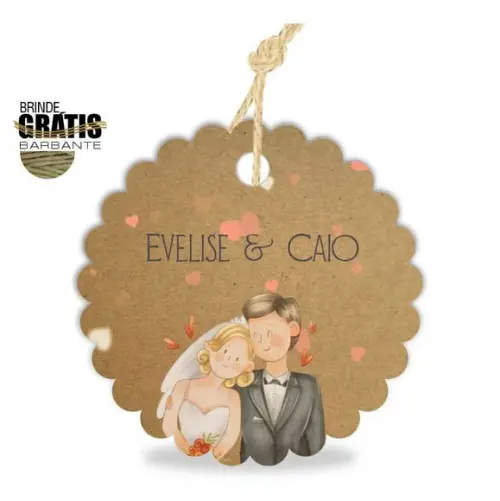 Tag Casamento Escalope Noivinhos