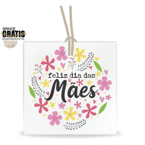 Tag Dia das Mães Personalizada, Mod.01