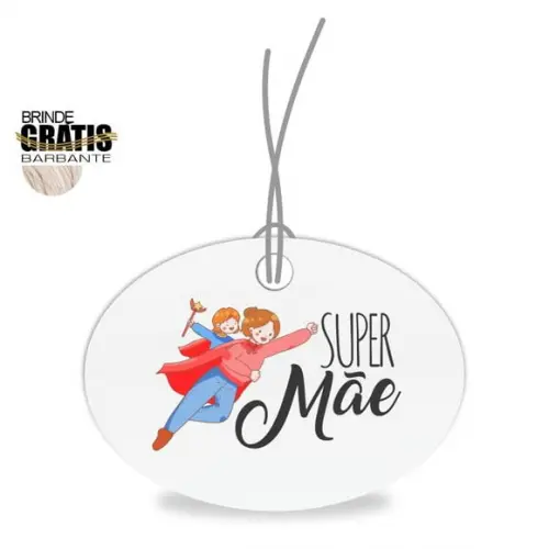 Tag Dia das Mães Personalizada, Mod.04