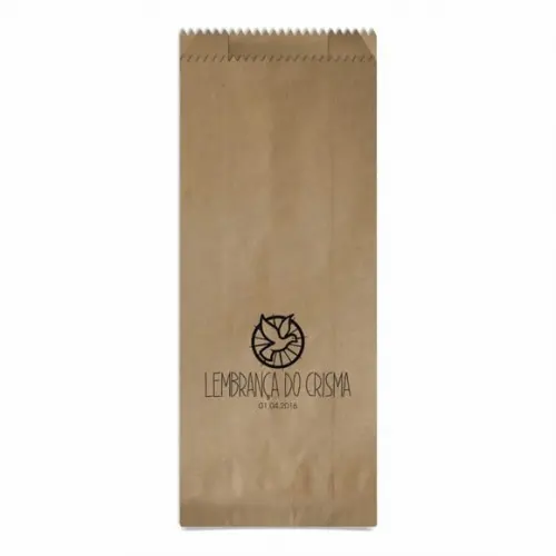 Crisma - Saquinho Kraft Simples Personalizado