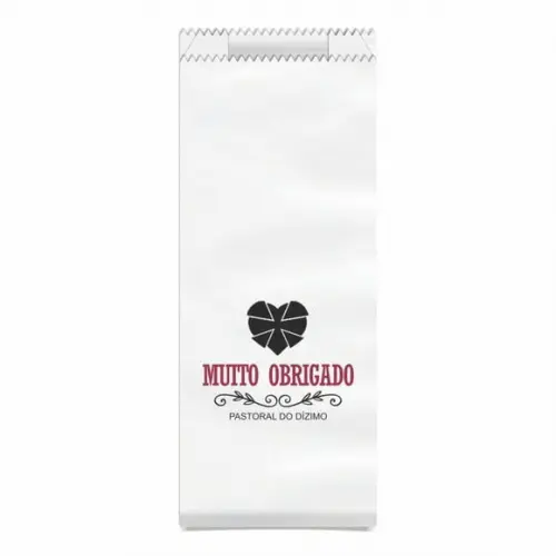 Dizimista - Saquinho Kraft Simples Personalizado