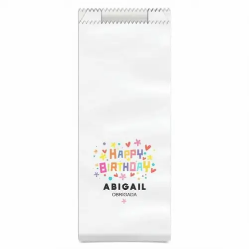 FESTAS - SAQUINHO PAPEL PERSONALIZADO.