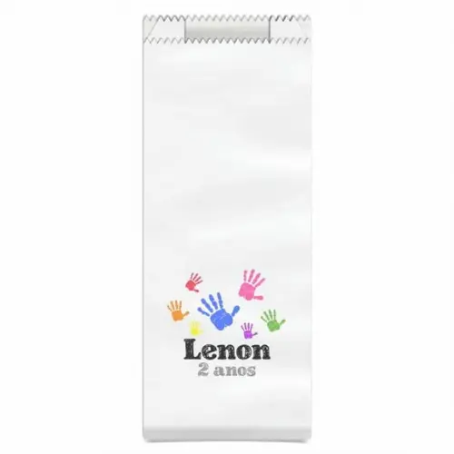 INFANTIL - SAQUINHO PAPEL PERSONALIZADO.
