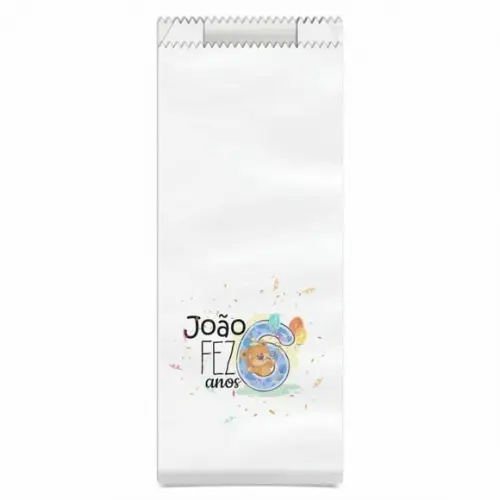 INFANTIL - SAQUINHO PAPEL PERSONALIZADO.