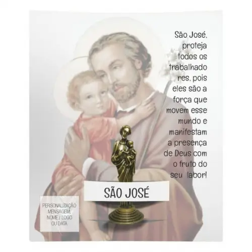 Kit Cartão Altar + Imagem de São José, M1